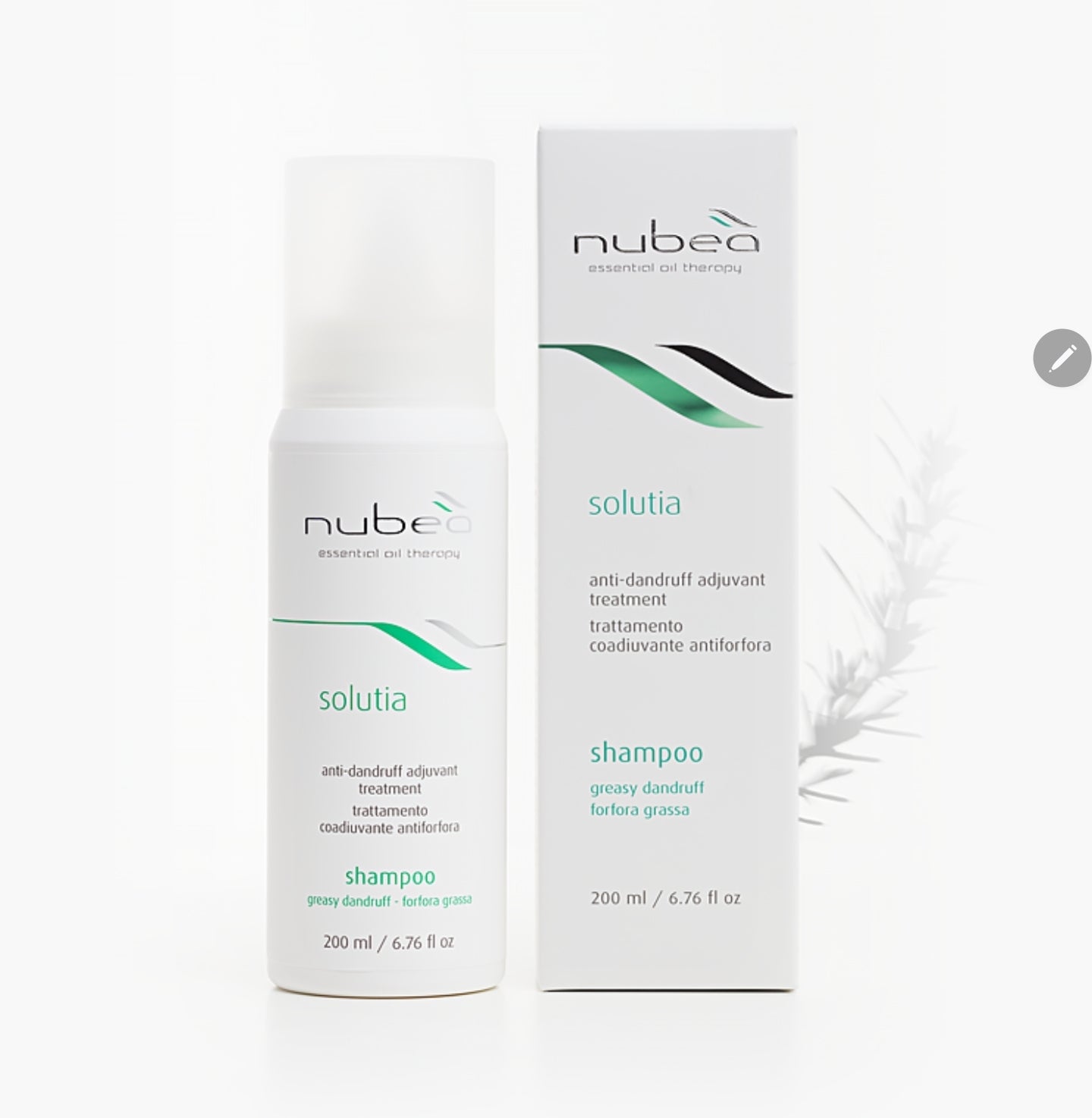NUBEÀ - SHAMPOO SOLUTIA FORFORA GRASSA