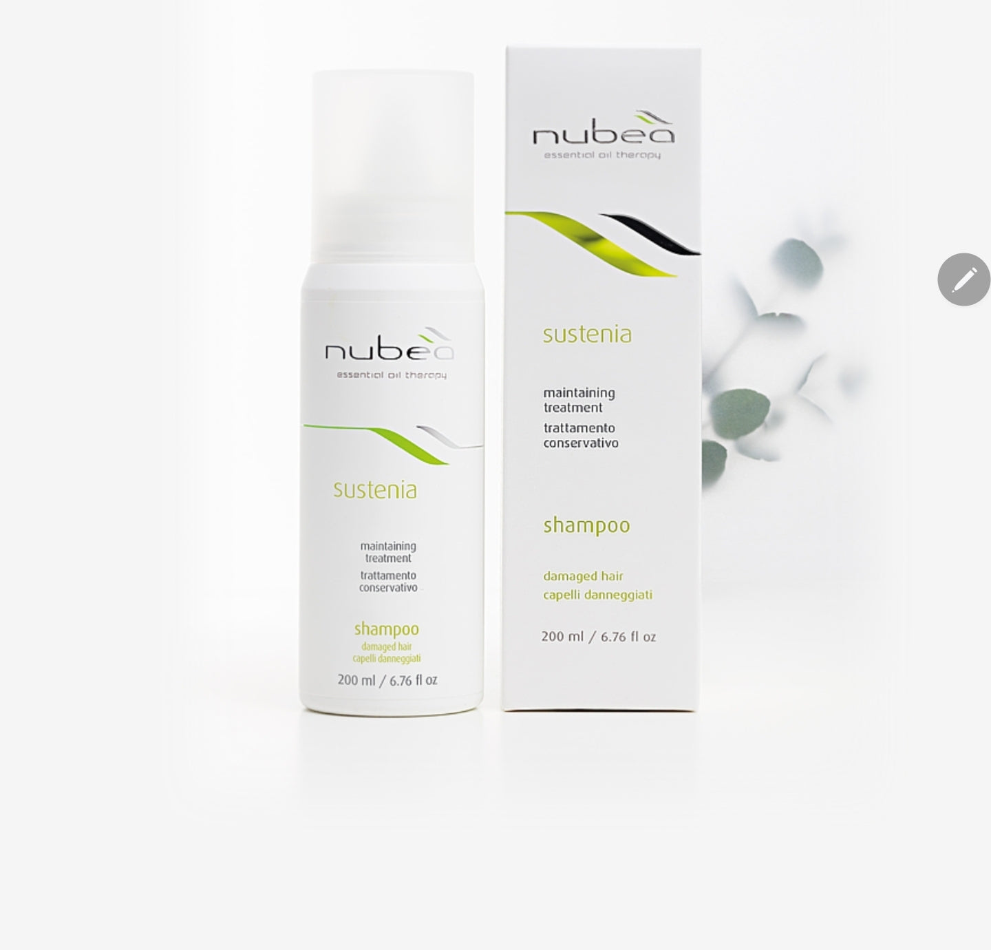 NUBEÀ-SUSTENIA SHAMPOO CAPELLI DANNEGGIATI